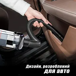 Автомобільний пилосос Aspiring потужний USB акумуляторний ручний бездротовий 200W - мініатюра 6
