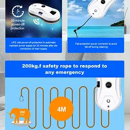 Робот для миття вікон Liectroux YW610 White - мініатюра 14