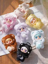 Колекційна м'яка іграшка з кільцем 10/10 Toys "Yooki.Солодкi Ведмедики" (Take A Bite Of The Bear V4) 10_10 Art.2025-8-5 - мініатюра 3
