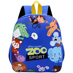 Дитячий рюкзак Evo-Kids Small Zoo Sport Blue (2418-10 Blue Zoo Sport)