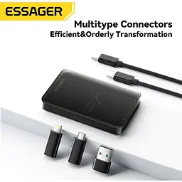 Кабель + набір перехідників Essager Storage Box ES-OTG12 - мініатюра 4
