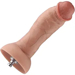 Гіперреалістичний фалоімітатор для секс-машин Hismith Hyper Realistic Silicone Dildo, KlicLok
