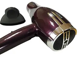 Професійний потужний фен Rotex RFF202-V DelicateCare Pro концентратор 2000 Вт Темно Фіолетовий - мініатюра 3