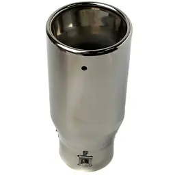 Насадка на глушник Elegant Кругла Ø 70 х 89 x 200 мм Хром (EL 106 010) - мініатюра 3