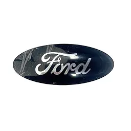Емблема Ford чорна 125×50 мм пластик (на скотчі)