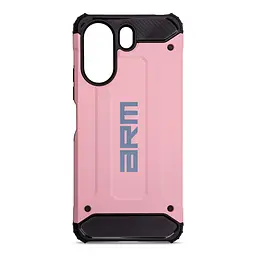Чехол для Xiaomi Redmi 13C 4G Poco C65, Panzer, розовый, противоударный, бронированный, милитари, панель-накладка, защита всего корпуса, защита дисплея и камеры, термополиуретан (TPU) + поликарбонат (PC), ArmorStandart (ARM73703)