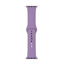 Ремінець Silicone Apple Watch 42/44/45/46/49 мм Light Purple L - мініатюра 2