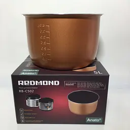 Чаша RB-C502 на мультиварку Redmond RMC-M4500, M4501, M4502, M4503, M4510, M4511, M4525, M45011, M45021, (5л.) - мініатюра 2