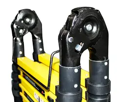 Драбина універсальна телескопічна GTM KME3050B 2x6 алюмінієва, 5000 мм (39421) - мініатюра 5