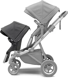 Прогулянкове крісло Thule Sleek Sibling Seat Shadow Grey (TH 11000202) - мініатюра 2