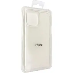 Чохол-накладка Molan Cano Silicone Jelly Clear Case для Apple iPhone 13 Pro Max (clear) - мініатюра 3
