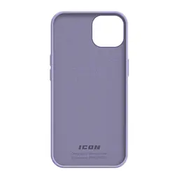 Силиконовый чехол для Apple iPhone 14, ICON2 Case, фиолетовый, противоударный, панель, защита всего корпуса, матовая поверхность Soft Touch, выступает над дисплеем, совместим с защитными стеклами и пленками, с микрофиброй, ArmorStandart (ARM63590) - мініатюра 2