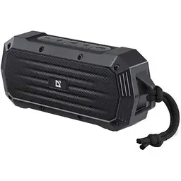 Колонка портативна Defender Octagon, чорний, 5 Вт, bloetooth 5.1, MP3, FM, USB, microSD, AUX, Type-C, 800 mAh, IPX5 (65039)