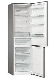 Холодильник з нижньою морозильною камерою Gorenje 200х60х60см 2 двері 235(96) л А++ Total NF (NRK6202AXL4) - мініатюра 6