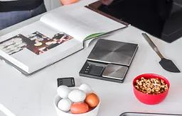Ваги кухонні KitchenAid Measuring з подвійною платформою срібні (KQ909G) - мініатюра 7