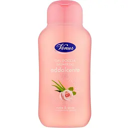 Крем-гель для душу та ванни Venus Addolcente Rosa & Aloe Троянда та алое 300 мл (8009150117738) 