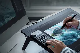 Huion Графічний монітор Kamvas Pro 24 4K чорний - мініатюра 4