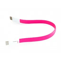 Дата кабель USB 2.0 AM to USB-C 0.18m pink Extradigital (KBU1788) - мініатюра 3