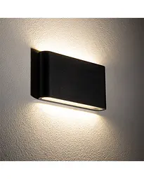 Вуличний світильник Nowodvorski 11364 Semi M Led 2x5W 3000K 500Lm IP54 Bk - мініатюра 3