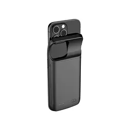 Чохол-акумулятор XON PowerCase для iPhone 14 Plus / 14 Pro Max 4800 mAh Чорний (PCBS1114248B 1141) - мініатюра 4