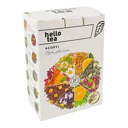 Чай Hello Tea Асорті листовий 20 смаків 47 г