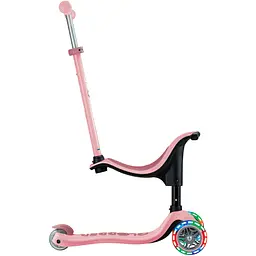 Самокат Globber Go up Sporty 1+ до 20/50 кг пастельно-рожевий (452-710-4) - мініатюра 3