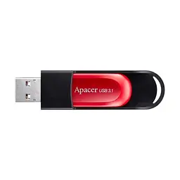 Флеш накопитель - слайдер Apacer AH25A 32 GB USB 3.1 AP32GAH25AB-1 - мініатюра 4