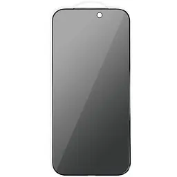 Захисне скло Privacy 5D (тех.пак) для Apple iPhone 17 Pro (6.3) Чорний