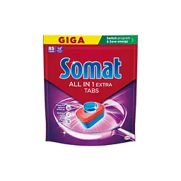 Таблетки для посудомийних машин Somat All in 1 Extra 85 шт. (9000101809961/9000101851779)