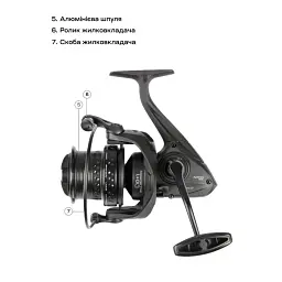 Котушка Brain NRG SE 5500S 10+1BB - мініатюра 8