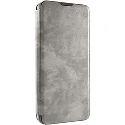 Шкіряний чохол-книжка Belora для Xiaomi Redmi 13C / Poco C65 Gray - мініатюра 3
