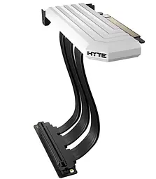 Райзер Hyte PCIE40 4.0 Luxury Riser Cable 200mm White - мініатюра 3