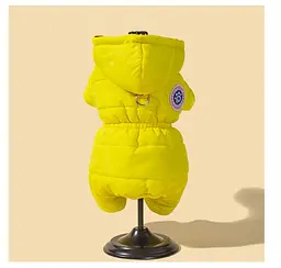 Комбінезон для собак та котів EcoToys Yellow L жовтий A: 31 см B: 37 см C: 32 см L-7032 - мініатюра 4