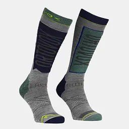 Термошкарпетки Ortovox Free Ride Long Socks Mens 42-44 Сірий-Зелений