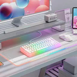 Клавіатура Onikuma ігрова G-20 Pro геймерська бездротова Bluetooth RGB підсвітка для ПК та ноутбука Білий - мініатюра 7