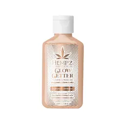 Молочко для тіла з шиммером "Бергамот та Тепла Ваніль" Glow Getter Shimmer Herbal Body Moisturizer Bergamot & Warm Vanilla Hempz 66 мл (8104-02) - мініатюра 1