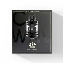 Атомайзер, що обслуговується для вейпу Uwell CROWN 5 24mm 2ml Silver (10813) - мініатюра 6