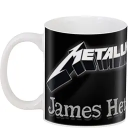 Кухоль GeekLand Metallica Металіка CP 03.317 330 мл білий - мініатюра 3