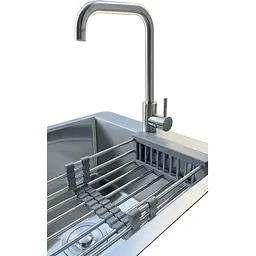 Комплект мийка + змішувач Romzha Arta U-450 (B) - мініатюра 4