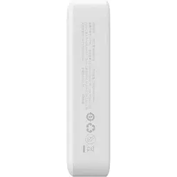 Зовнішній акумулятор Baseus Magnetic Mini 20W 10000mAh White (PPCX070002) [106690] - мініатюра 7