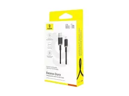 Кабель USB Type-C BASEUS USB-Type-C 60W 1m (P10377802U01-00) чорно золотий - мініатюра 5