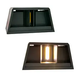 Настінний вуличний світильник на сонячній батареї садовий ліхтар Solar Wall Lamp HS-8032 - мініатюра 6