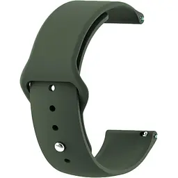 Універсальний ремінець Silicone Band для Samsung Watch 22mm Pine Green [71482]