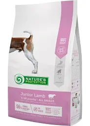Сухий корм для собак юніорів Nature's Protection Junior Lamb All breeds 2 кг