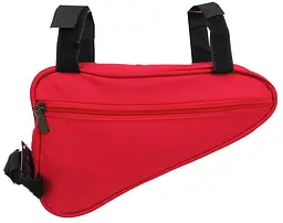 Велосипедна сумка на раму Loren ARS102 red Червона - мініатюра 3