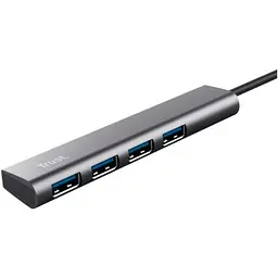 Концентратор Halyx Type-C to 4-Port USB-A 3.2 Grey Trust (24948_TRUST) - мініатюра 5