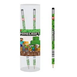 Олівець з гумкою трикутний "Minecraft. Creepers" YES 280667 36 шт. (5056574434883)(SC)