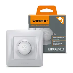 Светорегулятор Videx BINERA 600Вт сереб (VF-BNDM600-SS) - миниатюра 4