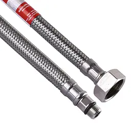 Шланг для змішувача Tucai М10x1/2″ 0,8м. TAQ Grif 200194 (короткий штуцер)