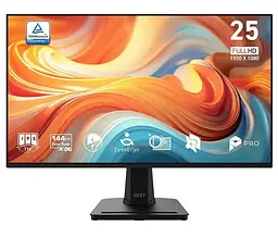 Монітор 24.5" MSI PRO MP251 E14L (PRO MP251 E14L) 1920x1080 (FullHD) IPS 144 Hz